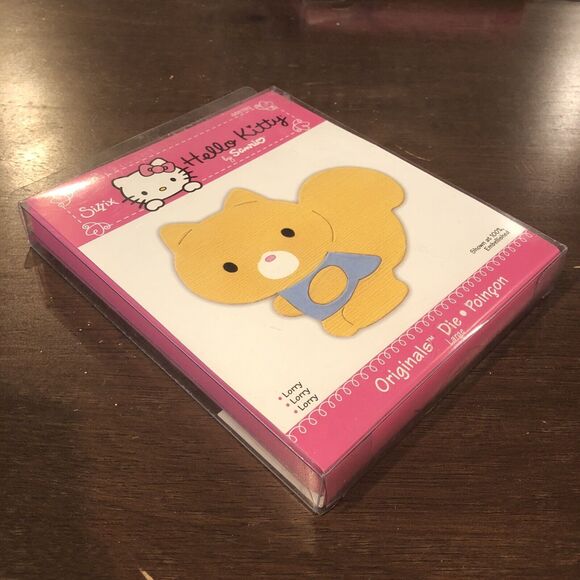 Sizzix Sanrio Hello Kitty Larry The Squirrel Large Original Die in Box - Picture 4 of 4